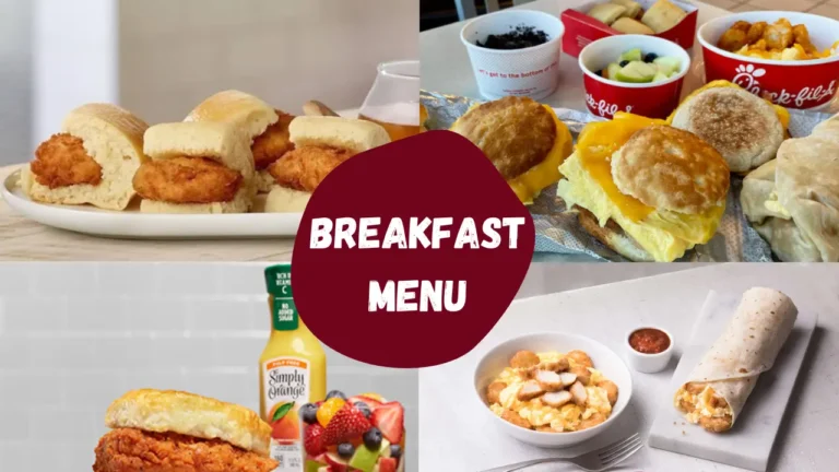 Chick-Fil-A Breakfast Menu