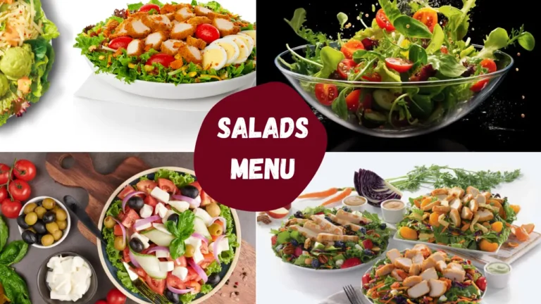 Chick Fil A Salads Menu