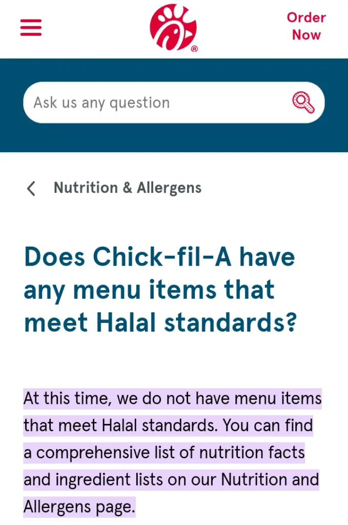 Is Chick-fil-A Halal or Haram