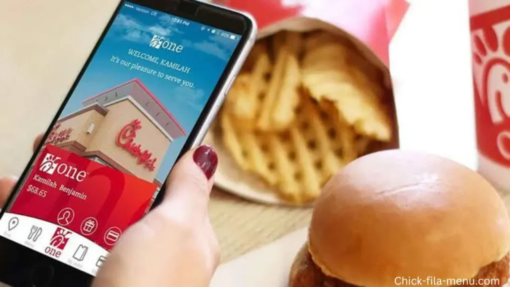 Ordering on the Chick-fil-A App with Apple Pay